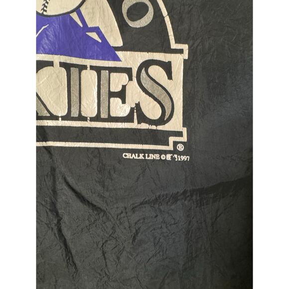 VTG 1997 Chalk Line Colorado Rockies Men’s Medium Lightweight Jacket. - Picture 7 of 7